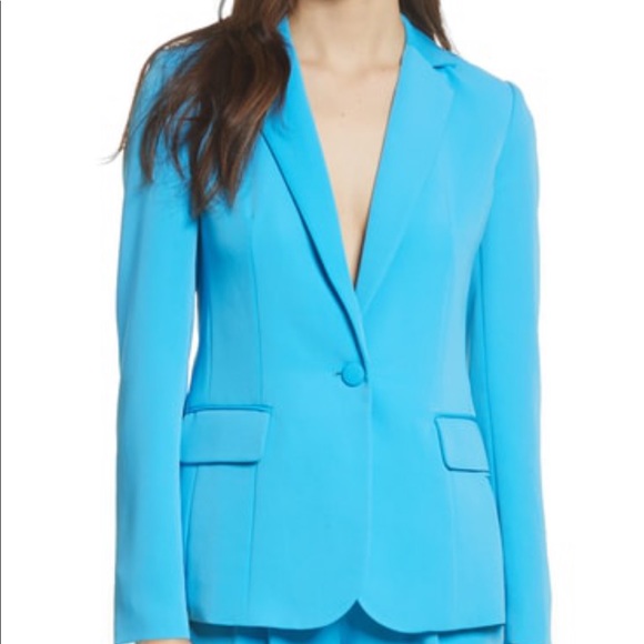 FRAME True Notched-Collar One-Button Blazer - Picture 4 of 6